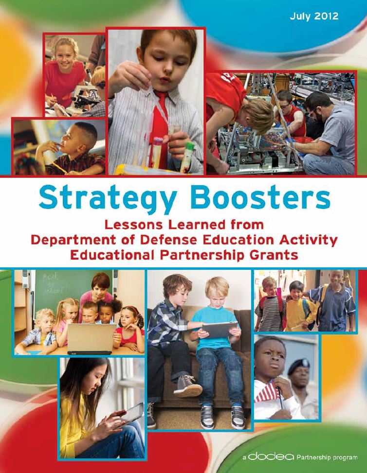 Strategy Boosters: Lessons Learned from Department of Defense Education Activity Educational Partnerships Grants
