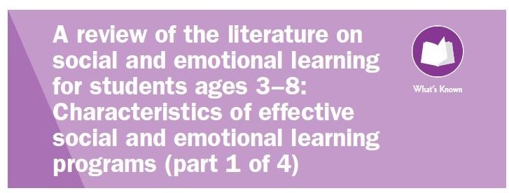 Social and Emotional Learning Literature Review